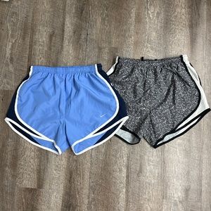 2 pair of Nike running shorts